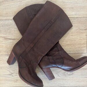 KORS by Michael Kors Boots in Chocolate Brown, Size 9